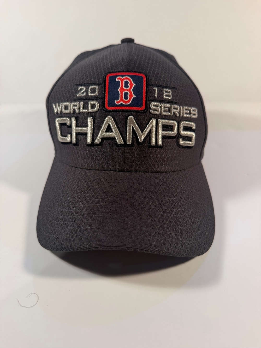 New Era Boston Red Sox Gray Champions Embroidered Cap with Red & Blue Logo